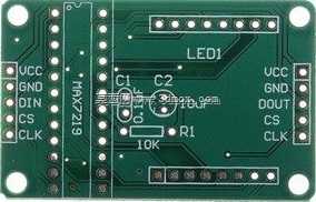 MAX7219 8x8 LED������ʾģ��