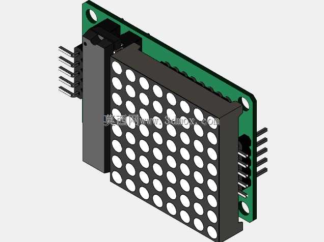 MAX7219 8x8 LED������ʾģ��