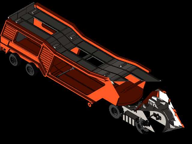 Автовоз. Игрушка. /汽车运输车。玩具车。