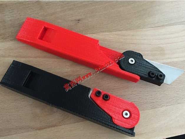 带哨子的切盒机\u0026 LED灯(生存、露营、EDC)