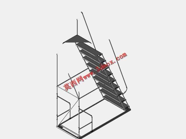 Escada Trepadeira de 9 Degraus C/Roda e Freio C/Sapata-罗德卡尔