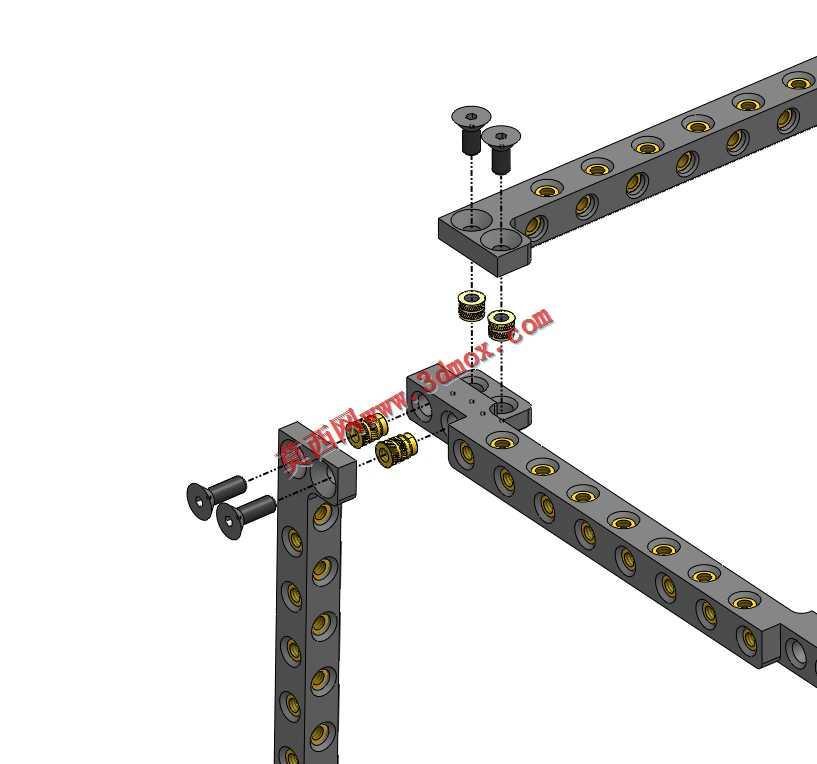 Casemaker 3D打印框架组件