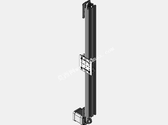 Nema 17 V型槽皮带驱动执行机构500mm