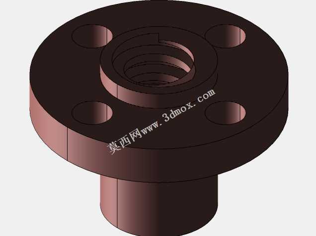 丝杠螺母M8 step2mm由T-Maker制造