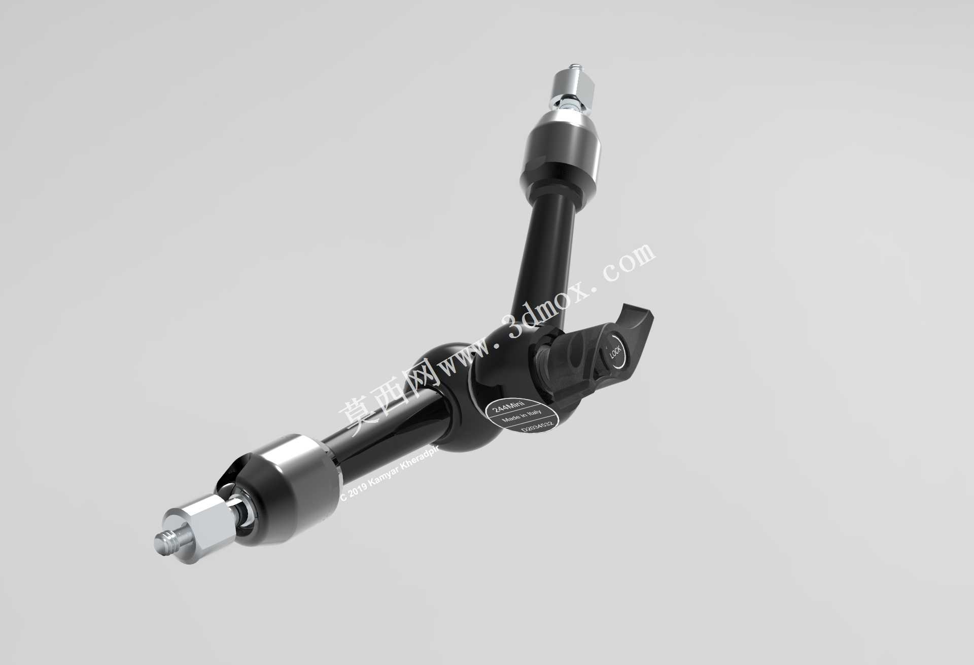 Manfrotto 244微型摩擦臂-摄像机支架