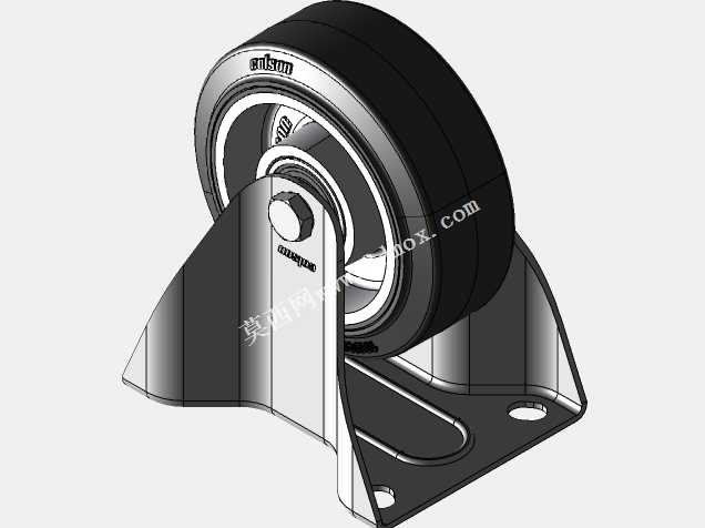 脚轮FPAB 100 MM固定叉