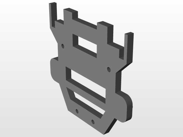 四机器人(3d打印模型)