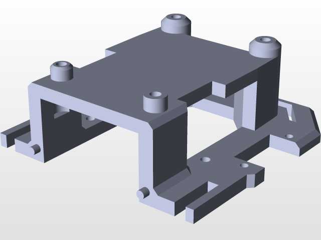 四机器人(3d打印模型)