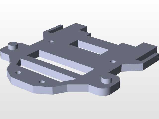 四机器人(3d打印模型)