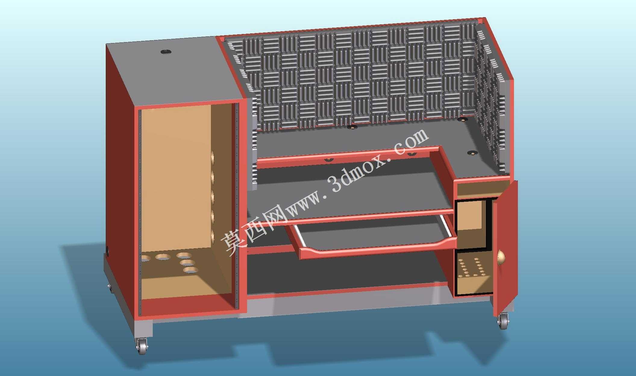 小型音乐工作室家具#3