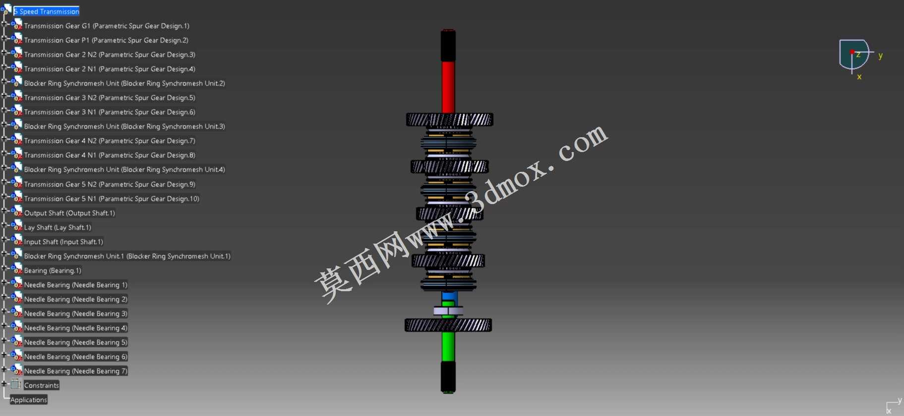 5速变速箱