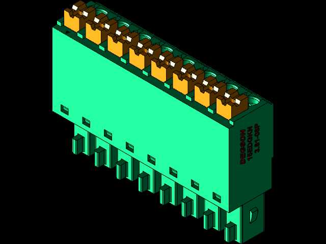 DEGSON 15EDG系列3.81mm可插拔接线板组件
