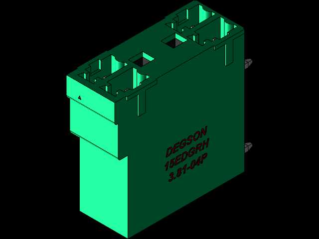 DEGSON 15EDG系列3.81mm可插拔接线板组件