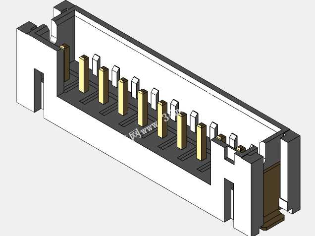 JST PH 2.0mm�����������ͨ�ף�SMT����ds1066
