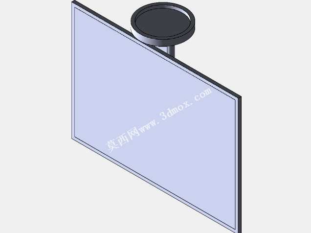简易工作室三维模型