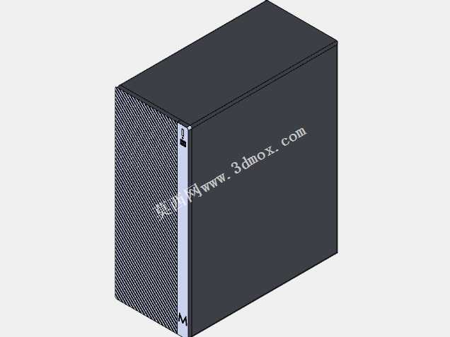 简易工作室三维模型
