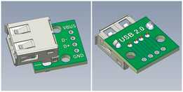 USB 2.0 A��������DIP