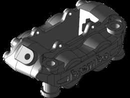 实心制动器Brembo
