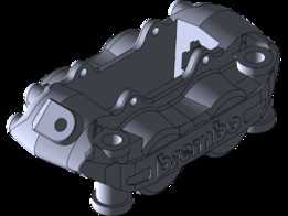 实心制动器Brembo