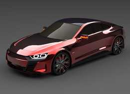 �µ�E-Tron GT CATIA 