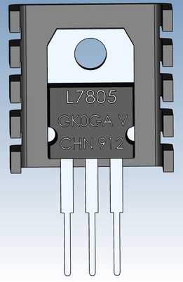 L7805带散热器