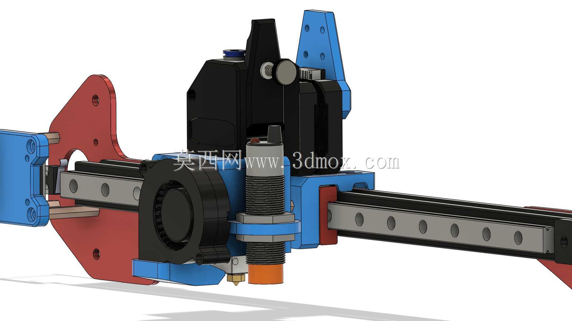 CR-10S X导轨-BMG双挤出机V2