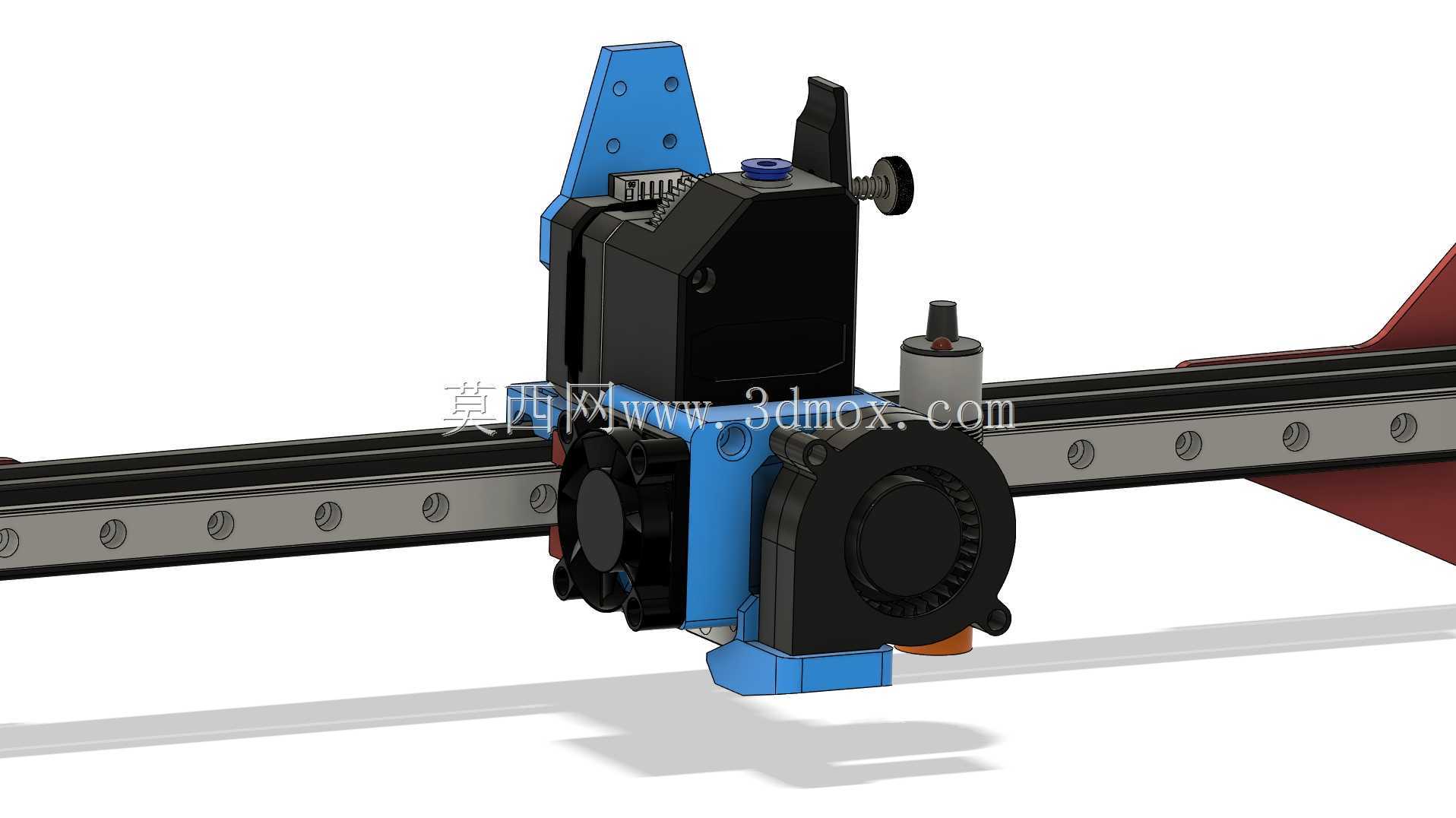 CR-10S X导轨-BMG双挤出机V2