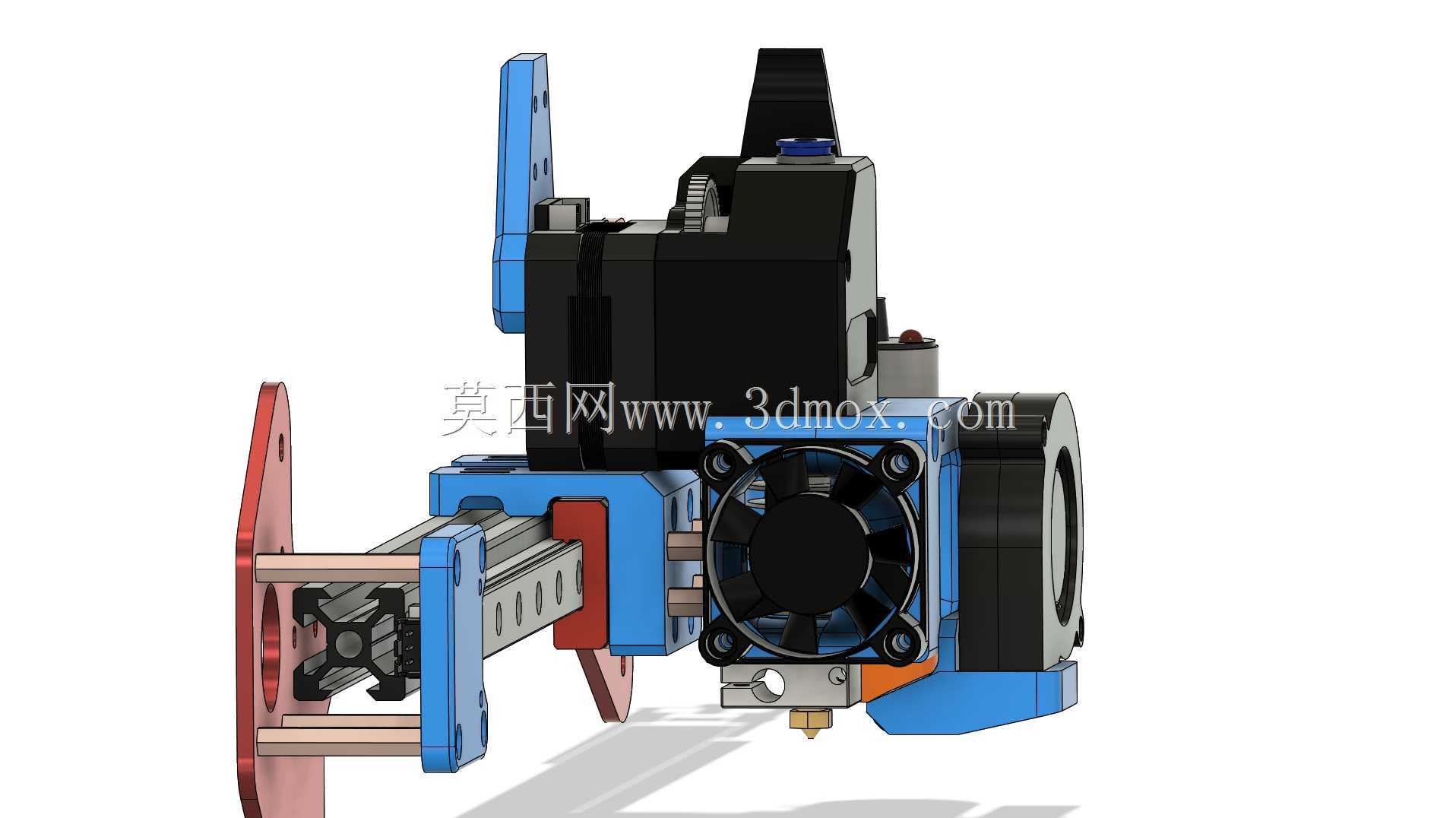 CR-10S X导轨-BMG双挤出机V2