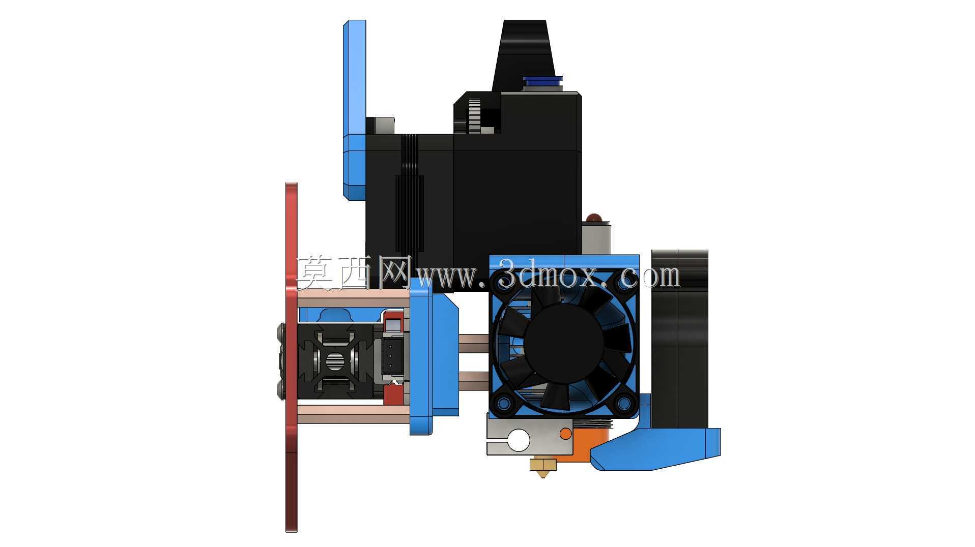 CR-10S X导轨-BMG双挤出机V2