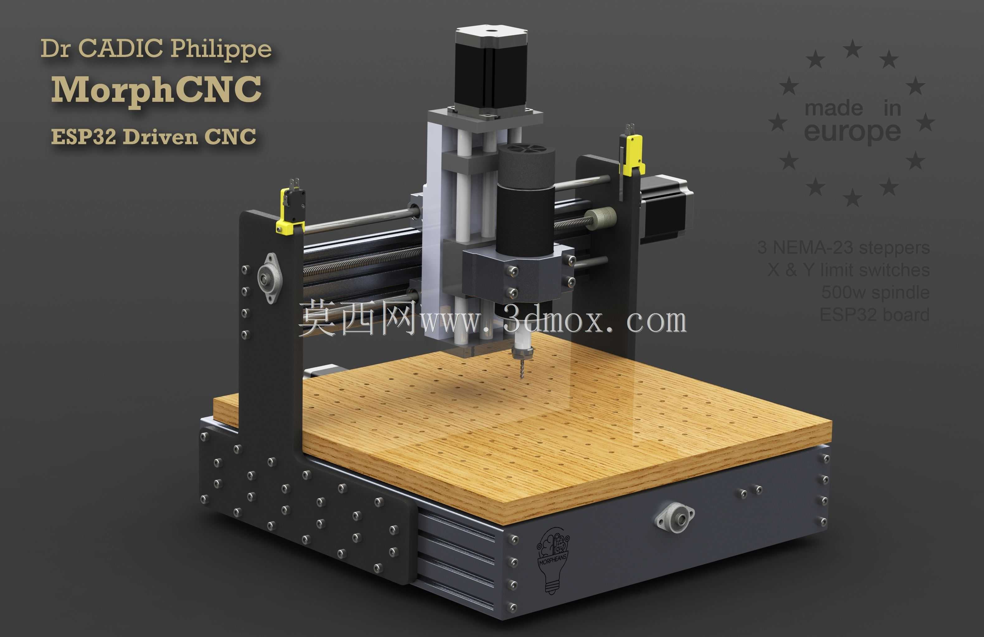 MorphCNC ESP32-С��400x400mm cnc��ԭ��