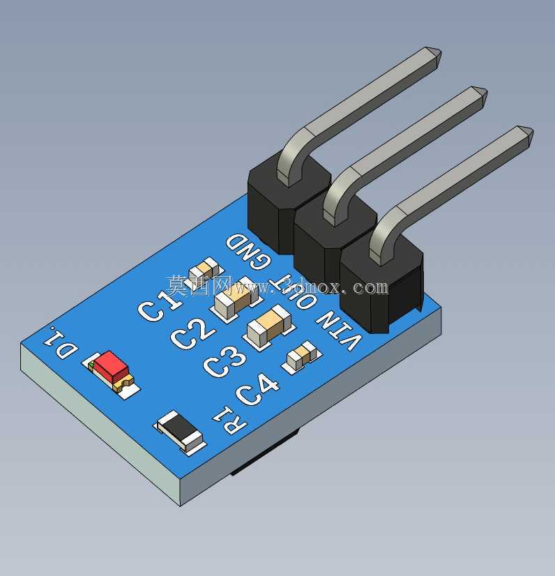 LDOģ��AMS1117 3,3V 800mA 3pin