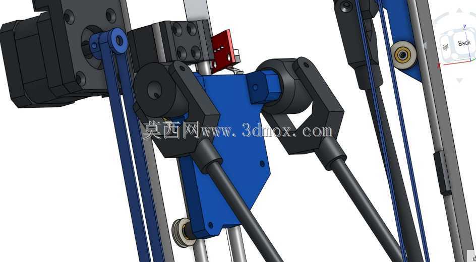 Alu-Frame RepRap Delta 3D打印机