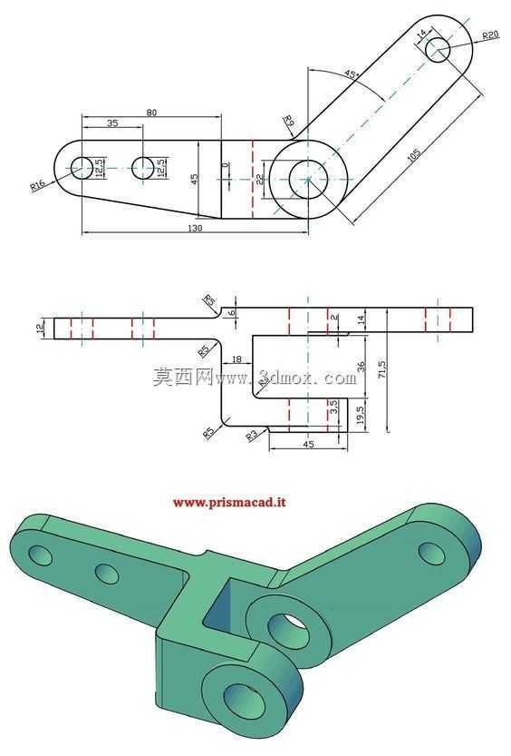 Prismacad CAD��ϰmanivela Autodesk Inventor pro