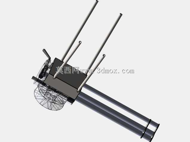 基于SOLIDWORKS的Gatling 1874m设计