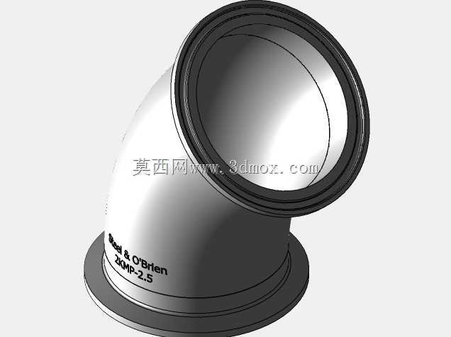 三夹钳45度弯头1/2“至8”