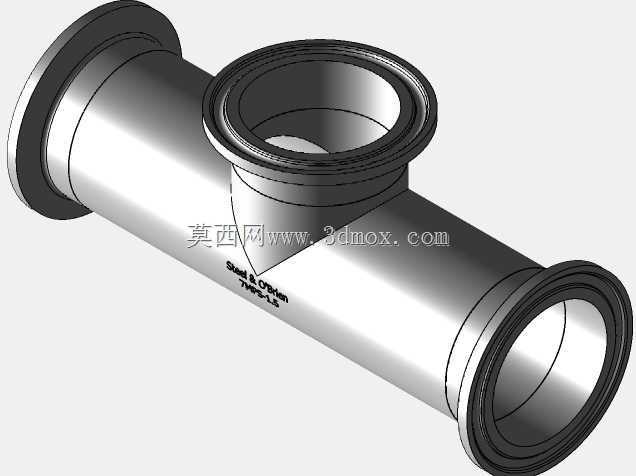 三夹钳短出口三通1“至6”