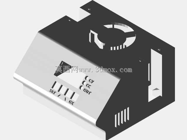 D3806降压变频器PLA箱