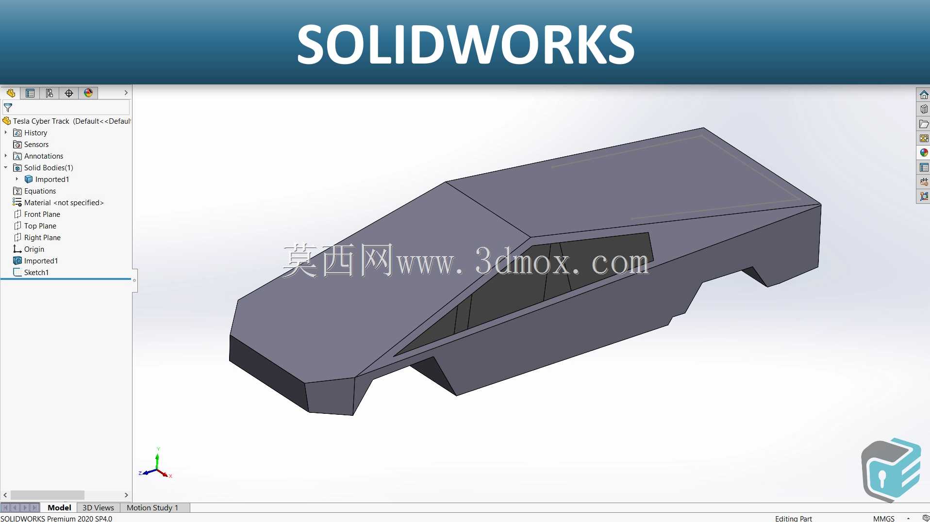 SOLIDWORKS-从实体转换为钣金