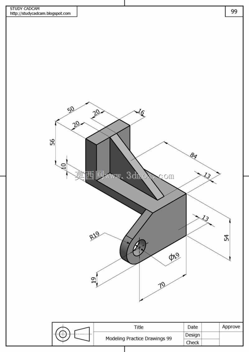 solidworks中cad练习的研究