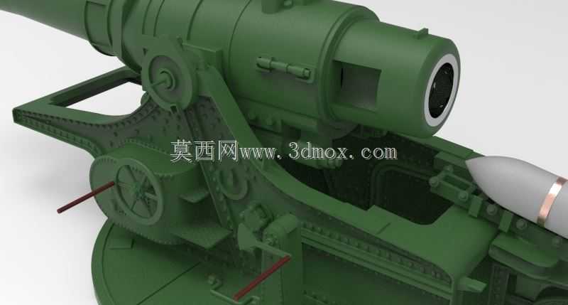 斯柯达420mm 1917比例1/35