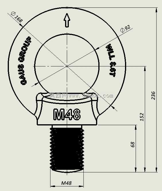 ������˨M48 DIN580