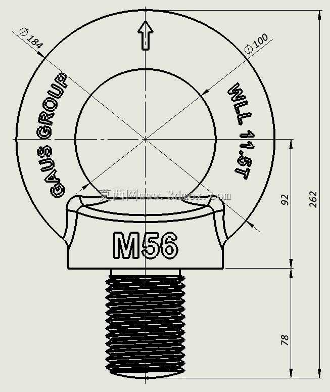 ������˨M56 DIN580