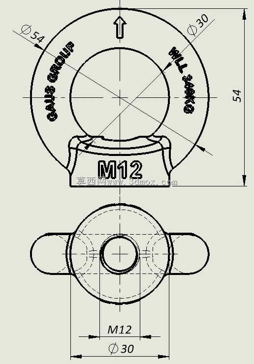������ĸM12 DIN582