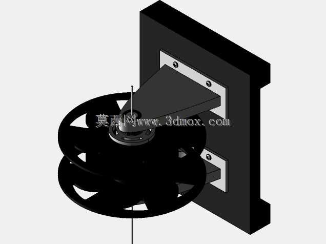 适用于所有3d打印机的通用线轴支架