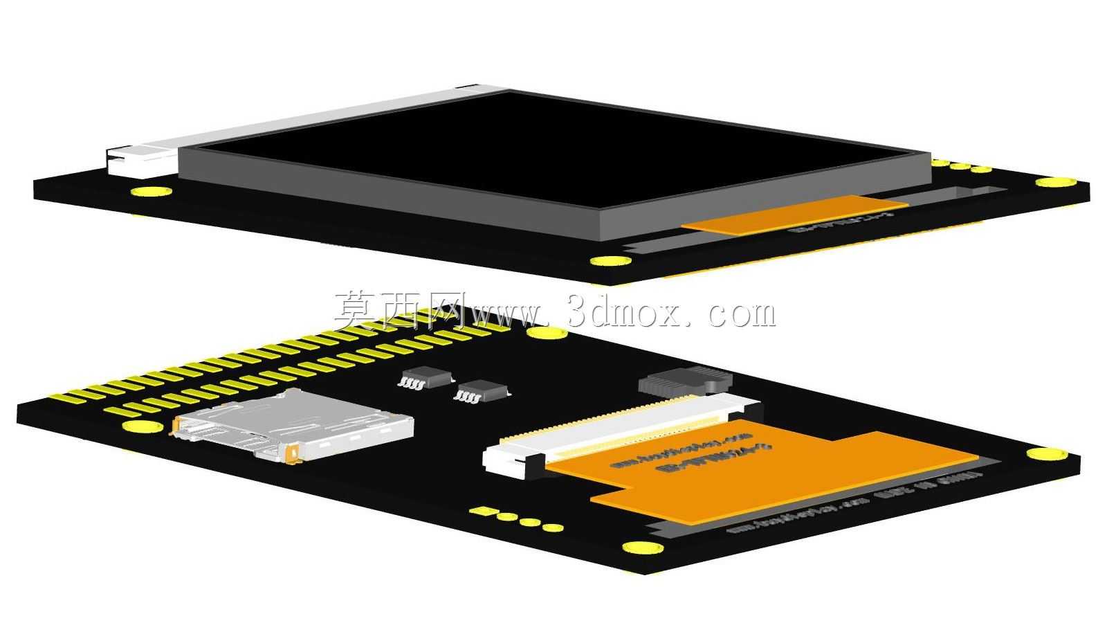 QVGA 2.4英寸TFT LCD触摸屏320x240串行模块显示屏,ILI9341