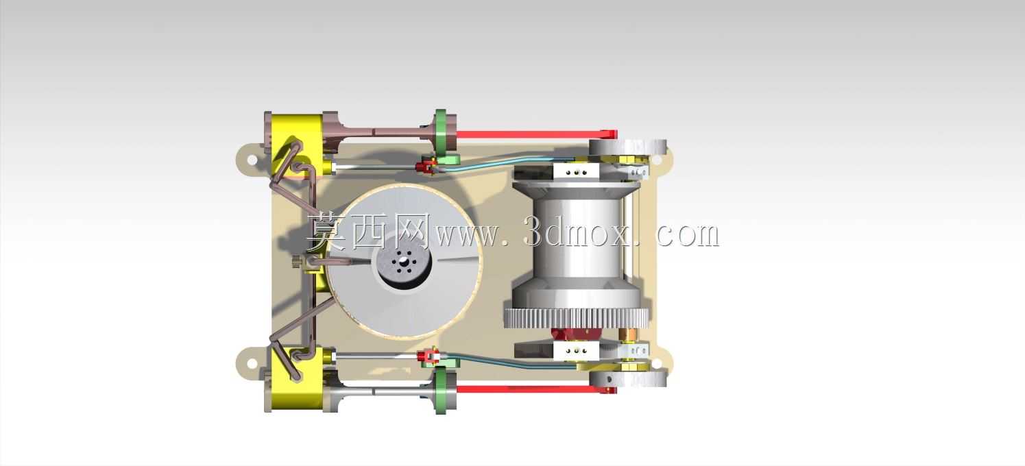 汽缸、蒸汽机、操作绞车、离合器