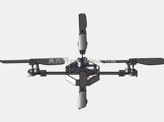 有刷电机上的Quadrocopter