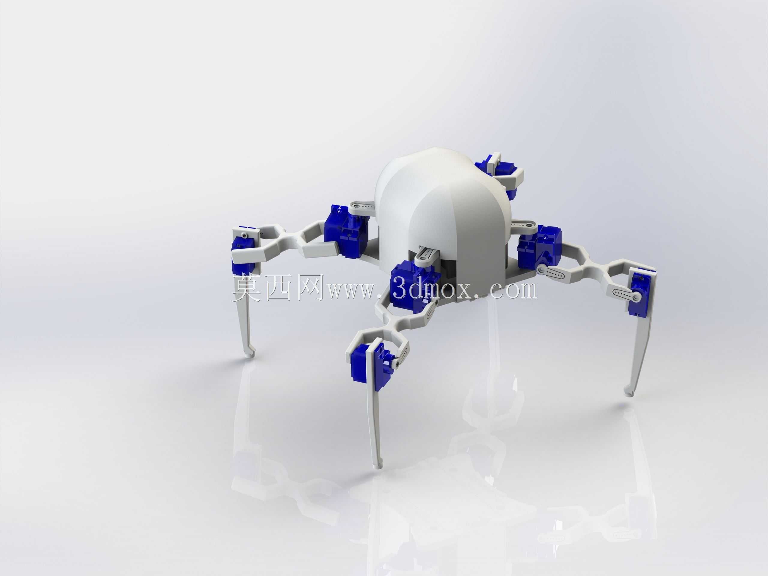 蜘蛛机器人(v1.0)GS90伺服四足动物STM32f103