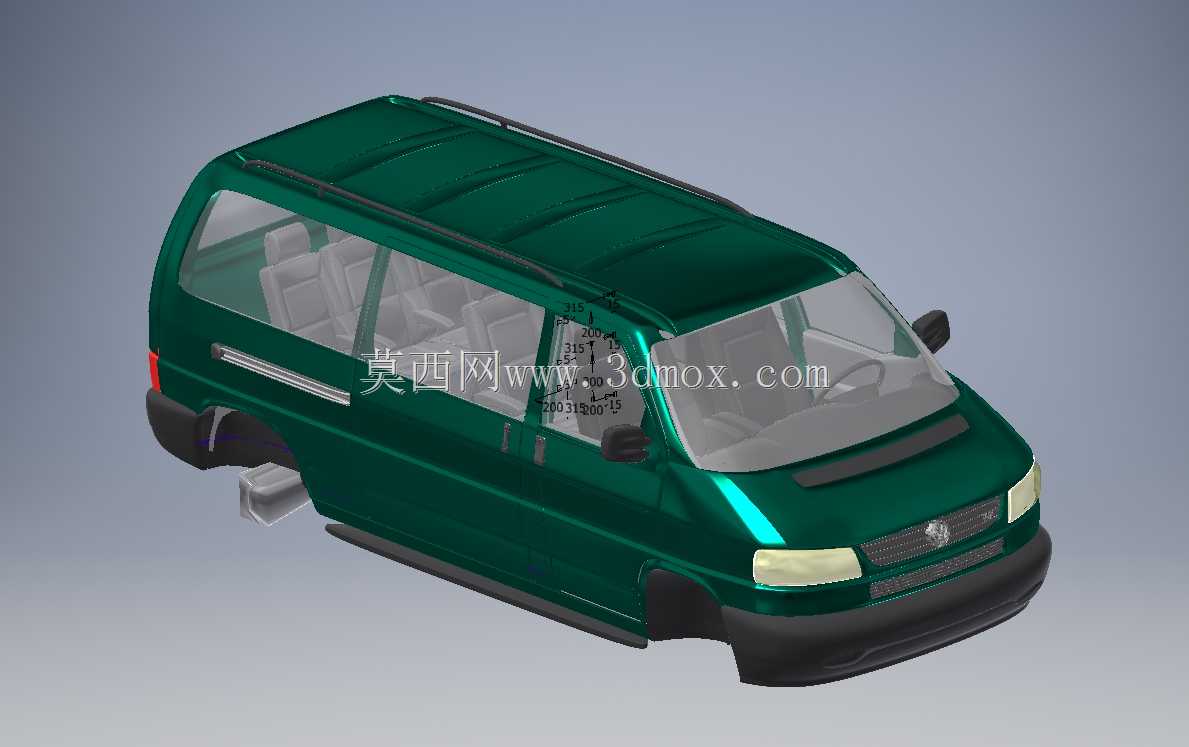 VW T4兰格雷达台