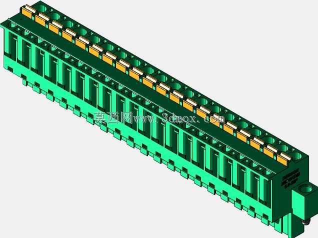 DEGSON 2EDG(M)系列5.0mm螺纹锁紧可插拔接线盒组